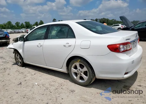 2011 Toyota Corolla Base from USA, damaged, VIN 2T1BU4EE4BC567782